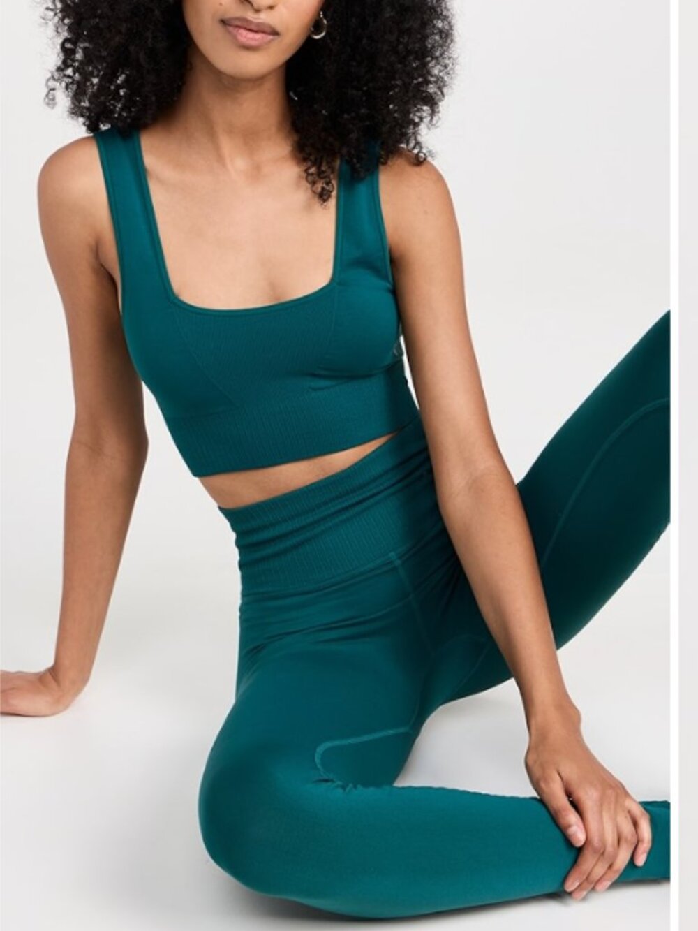 FP Movement Set Good Karma Square Neck Bra and Leggings Size M/L